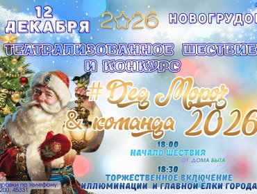 Театрализованное шествие к Новому году