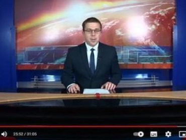 Видеопрезентация выставки репродукций картин Н. К. Рериха «Святая Русь» от телекомпании «Ново-ТВ»